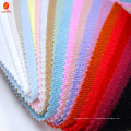 Français Terry Fournisseur Chine Fournisseur en gros Couleurs personnalisées Tissure en tricot 100% Tissu en tricot en polyester pour Sweat SweetSuit